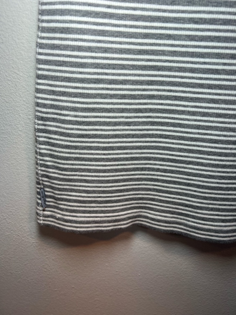 Eddie Bauer Lookout Tank Top Sleeveless Shirt Gray White Stripes FreeDry  NEW Lg - Picture 7 of 10